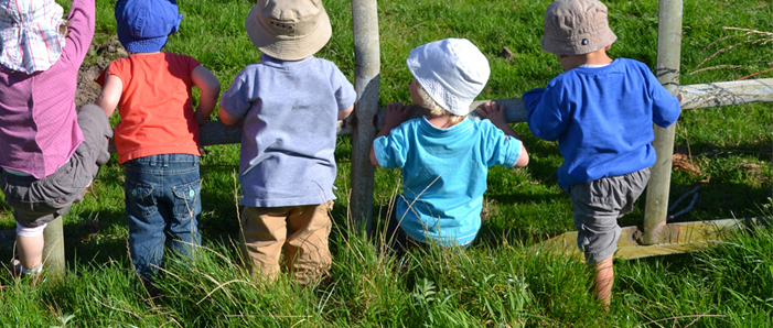 Des enfants au Nid'Envol