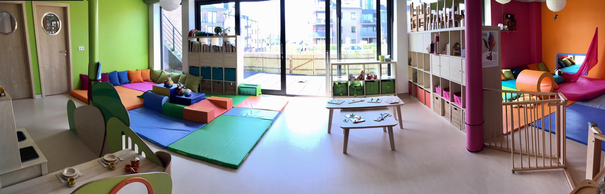 Vue panoramique de l'intérieur du Nid'Envol